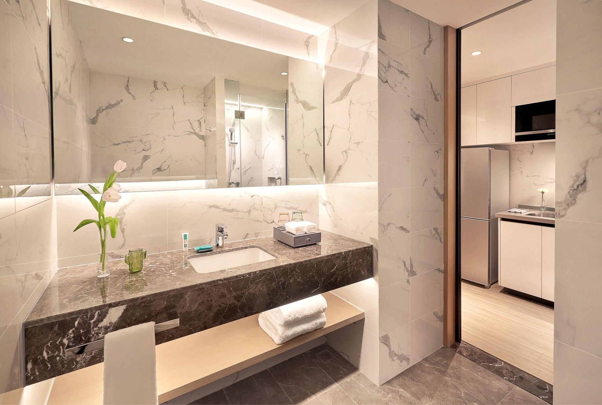 Shama Serviced Apartments Zijingang Hangzhou - Zijingang Campus Zhejiang University, Subway Line2&5 Sanba Station エクステリア 写真